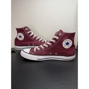 Converse CTAS Hi Top Sneakers Maroon Mens 8 / Wo 10 | M9613 Skater ShoesY2K